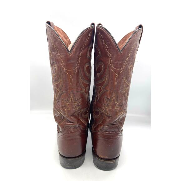 Dan Post Men\'s Leather Milwaukee DP 2111 Western Cowboy Round Toe Boots Size 11 main image 10